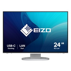 Eizo EV2495 24IN IPS Monitor – Sleek White, Superior Quality Display